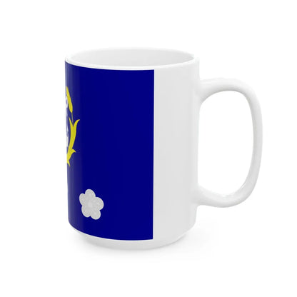 ROCN Captains Flag (China) White Coffee Mug - Go Mug Yourself