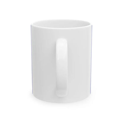 ROCN Commander-in-Chiefs Flag 1929 (China) White Coffee Mug - Go Mug Yourself