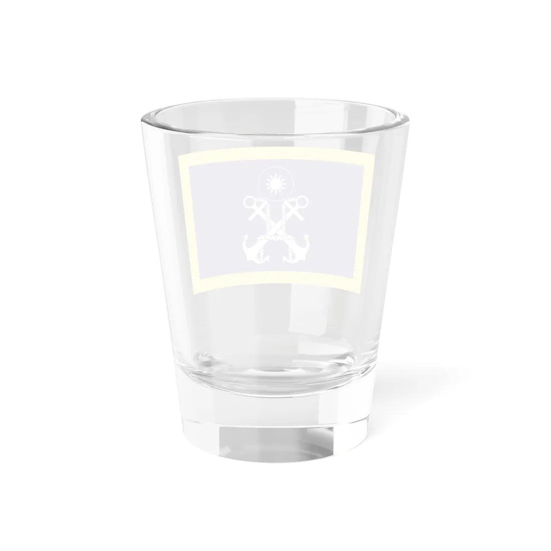 ROCN Commander-in-Chiefs Flag 1962 (China) Shot Glass 1.5oz - Go Mug Yourself