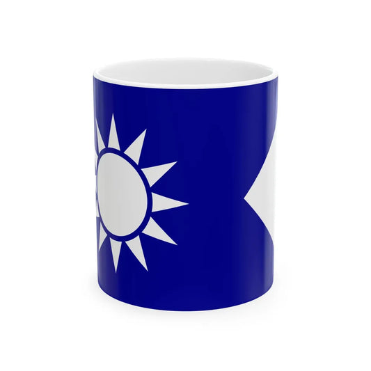 ROCN Commodores Flag 1912 (China) White Coffee Mug 11oz - Go Mug Yourself