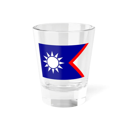 ROCN Commodores Flag 1929 (China) Shot Glass 1.5oz 1.5oz - Go Mug Yourself