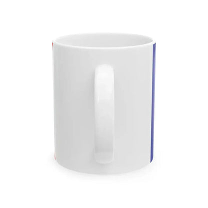 ROCN Commodores Flag 1929 (China) White Coffee Mug - Go Mug Yourself