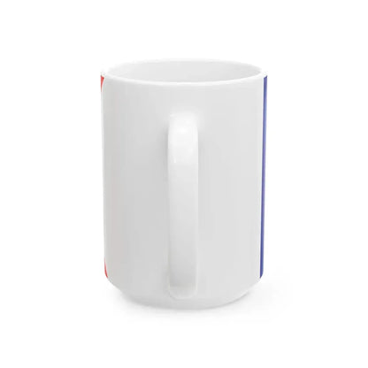 ROCN Commodores Flag 1929 (China) White Coffee Mug - Go Mug Yourself