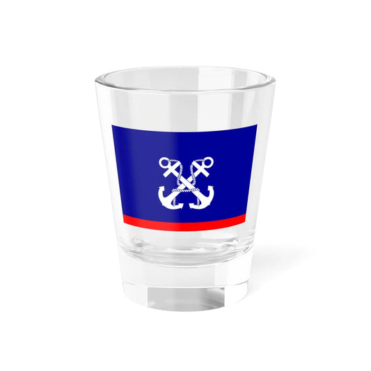 ROCN Deputy Commander-in-Chiefs Flag 1929 (China) Shot Glass 1.5oz 1.5oz - Go Mug Yourself