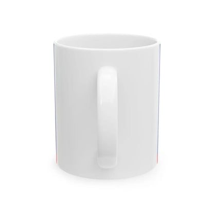 ROCN Deputy Commander-in-Chiefs Flag 1929 (China) White Coffee Mug - Go Mug Yourself