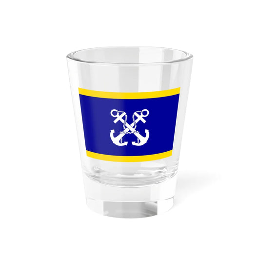 ROCN Deputy Commander-in-Chiefs Flag 1958 (China) Shot Glass 1.5oz 1.5oz - Go Mug Yourself