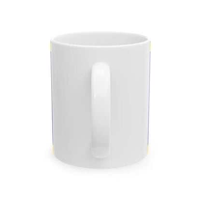 ROCN Deputy Commander-in-Chiefs Flag 1958 (China) White Coffee Mug - Go Mug Yourself