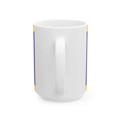 ROCN Deputy Commander-in-Chiefs Flag 1962 (China) White Coffee Mug - Go Mug Yourself