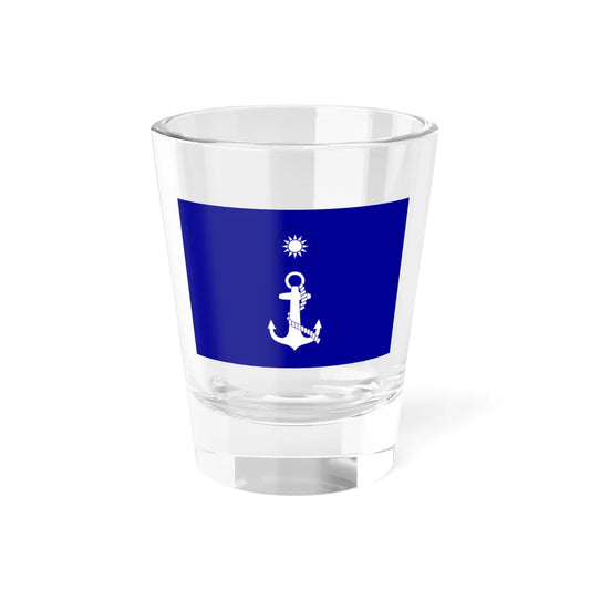 ROCN Fleet Commanders Flag (China) Shot Glass 1.5oz 1.5oz - Go Mug Yourself