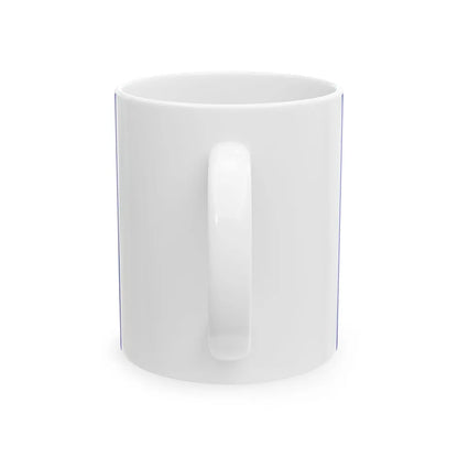 ROCN Fleet Commanders Flag (China) White Coffee Mug - Go Mug Yourself