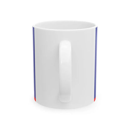 ROCN Fleet Deputy Commanders Flag (China) White Coffee Mug - Go Mug Yourself