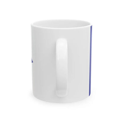 ROCN Navigating Battle Ship Pennant (China) White Coffee Mug - Go Mug Yourself