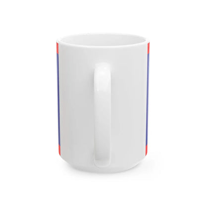 ROCN Rear Admirals Flag 1929 (China) White Coffee Mug - Go Mug Yourself