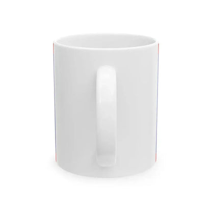 ROCN Rear Admirals Flag (China) White Coffee Mug - Go Mug Yourself
