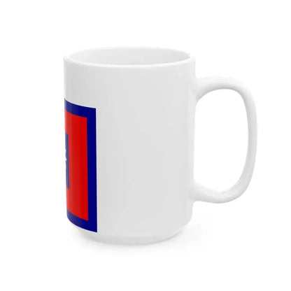 ROCN School Flag 1950s (China) White Coffee Mug - Go Mug Yourself