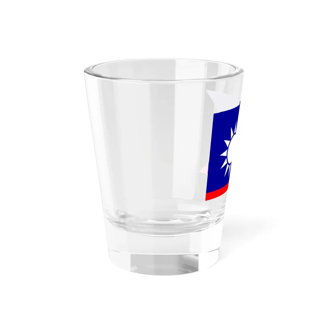 ROCN Senior Officers Flag 1929 (China) Shot Glass 1.5oz - Go Mug Yourself