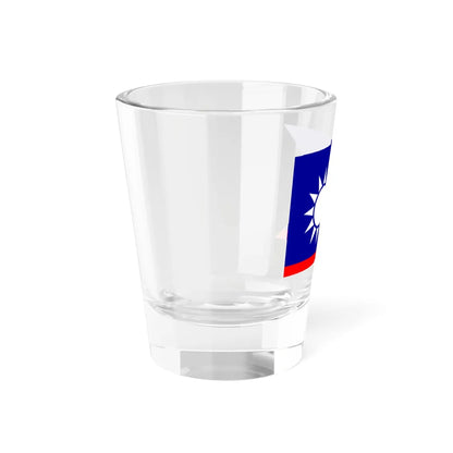 ROCN Senior Officers Flag 1929 (China) Shot Glass 1.5oz - Go Mug Yourself