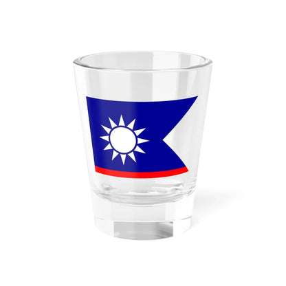 ROCN Senior Officers Flag (China) Shot Glass 1.5oz 1.5oz - Go Mug Yourself