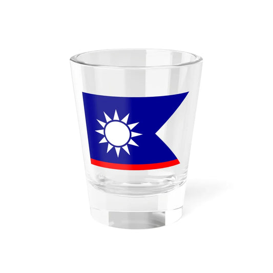ROCN Senior Officers Flag (China) Shot Glass 1.5oz 1.5oz - Go Mug Yourself
