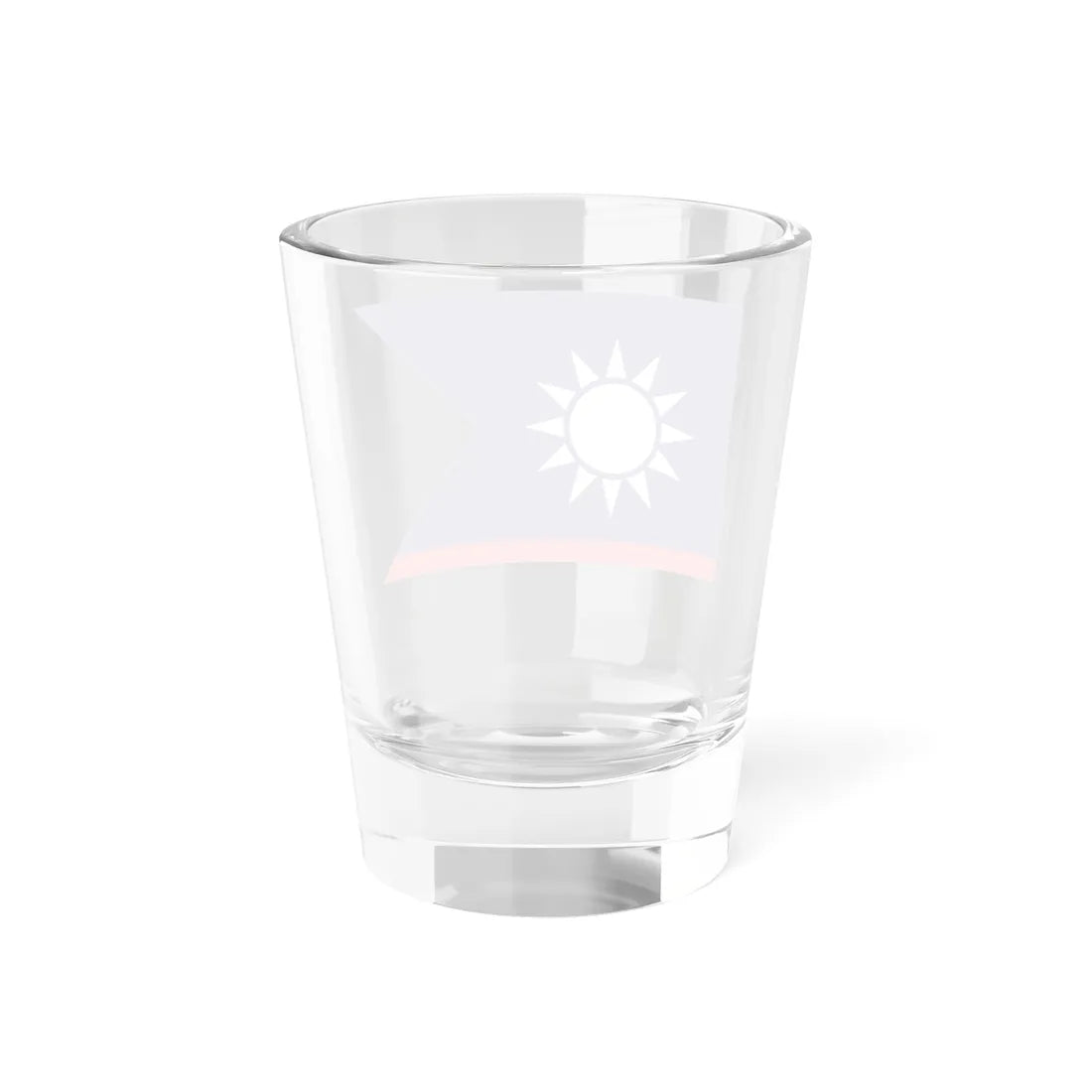 ROCN Senior Officers Flag (China) Shot Glass 1.5oz - Go Mug Yourself