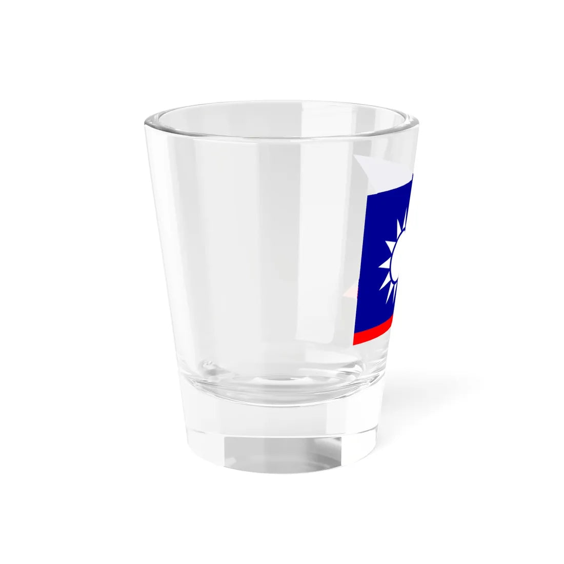 ROCN Senior Officers Flag (China) Shot Glass 1.5oz - Go Mug Yourself