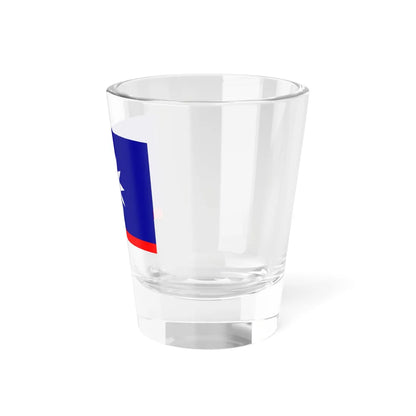 ROCN Vice Admirals Flag 1929 (China) Shot Glass 1.5oz - Go Mug Yourself