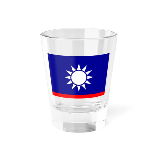 ROCN Vice Admirals Flag (China) Shot Glass 1.5oz 1.5oz - Go Mug Yourself