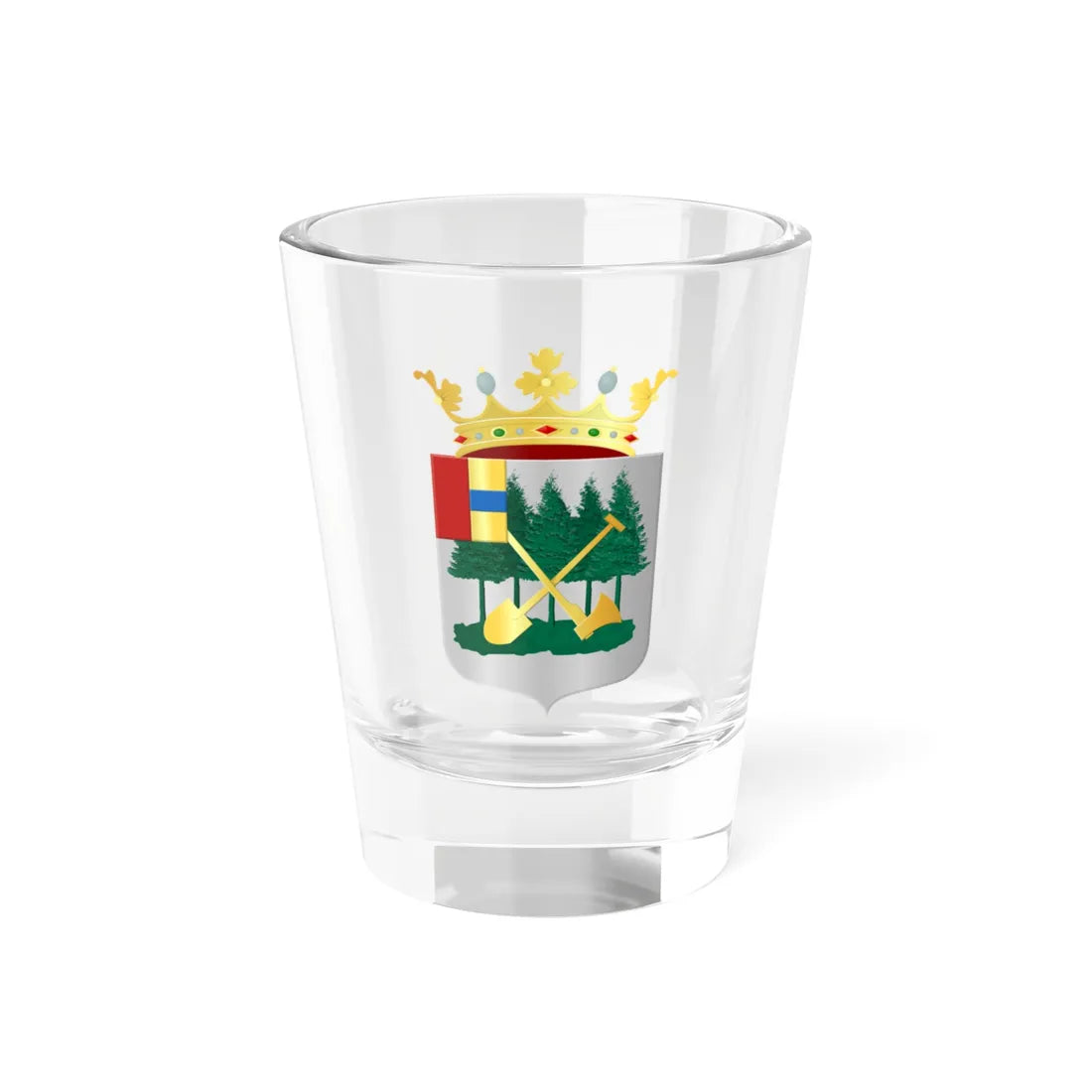 Roden wapen (Netherlands) (Coat of Arms) Shot Glass 1.5oz 1.5oz - Go Mug Yourself