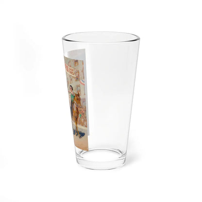 Rodeo Parade (Magazine Illustration) Pint Glass 16oz-Go Mug Yourself