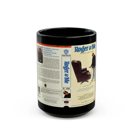 ROGER AND ME (VHS COVER) - Black Coffee Mug 15oz - Go Mug Yourself