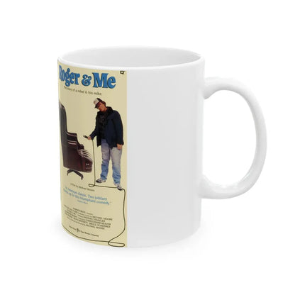 ROGER AND ME (VHS COVER) - White Coffee Mug - Go Mug Yourself