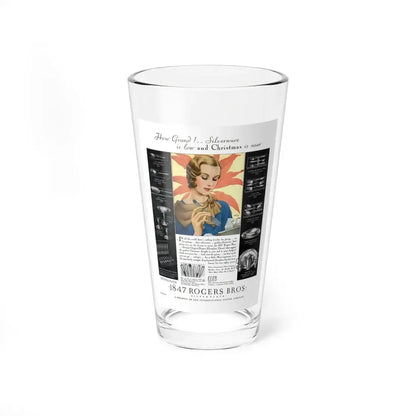 Roger Bros ad, Ladies' Home Journal, December 1931 (Magazine Illustration) Pint Glass 16oz 16oz - Go Mug Yourself