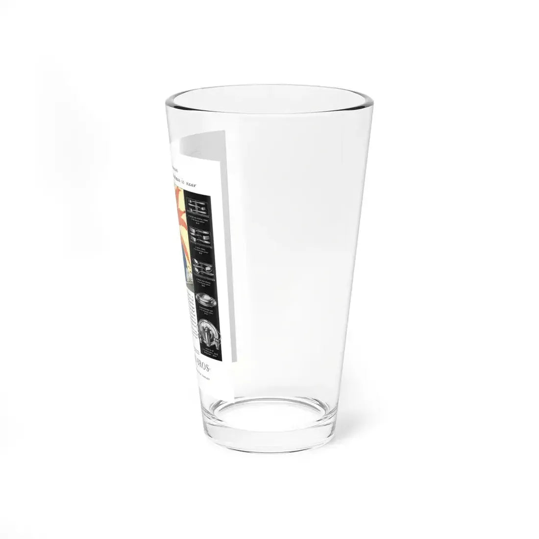 Roger Bros ad, Ladies' Home Journal, December 1931 (Magazine Illustration) Pint Glass 16oz - Go Mug Yourself