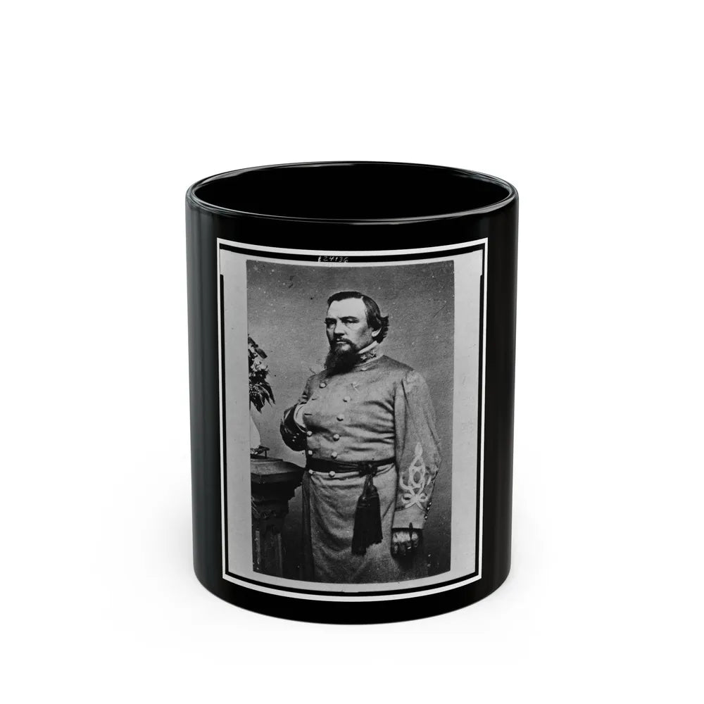 Roger Weightman Hanson, Three-Quarter Length Portrait, Standing, Facing Left (U.S. Civil War) Black Coffee Mug-11oz-Go Mug Yourself