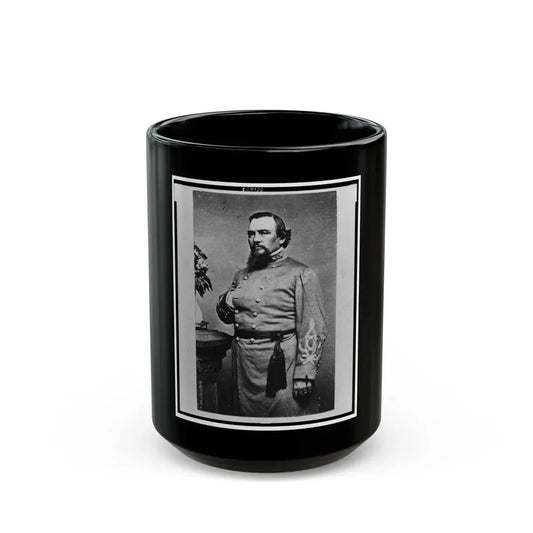 Roger Weightman Hanson, Three-Quarter Length Portrait, Standing, Facing Left (U.S. Civil War) Black Coffee Mug 15oz - Go Mug Yourself