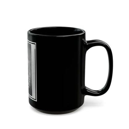 Roger Weightman Hanson, Three-Quarter Length Portrait, Standing, Facing Left (U.S. Civil War) Black Coffee Mug - Go Mug Yourself