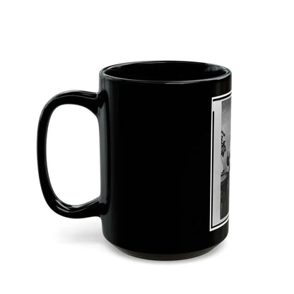 Roger Weightman Hanson, Three-Quarter Length Portrait, Standing, Facing Left (U.S. Civil War) Black Coffee Mug - Go Mug Yourself