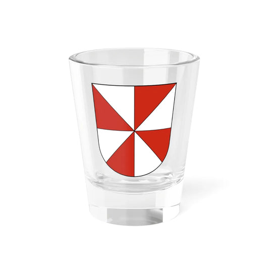Roggwil TG-coat of arms (Switzerland) (Coat of Arms) Shot Glass 1.5oz 1.5oz - Go Mug Yourself