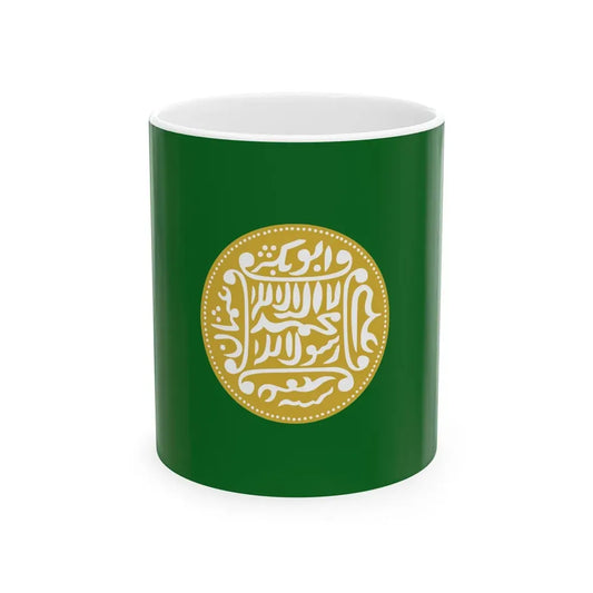 Rohingya flag (Myanmar) White Coffee Mug 11oz - Go Mug Yourself