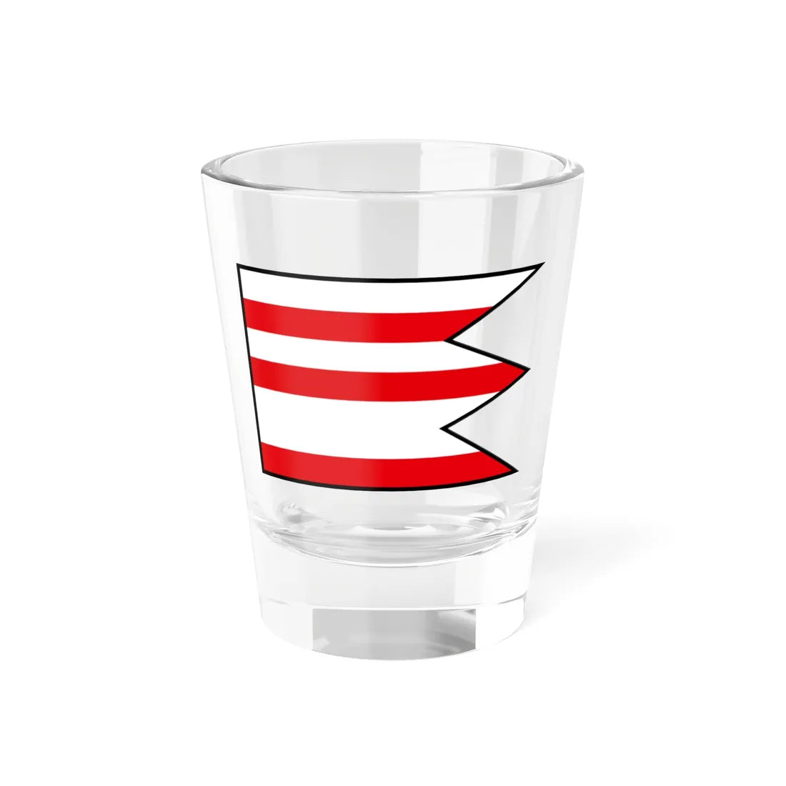 Rohov Senica Flag (Slovakia) Shot Glass 1.5oz 1.5oz - Go Mug Yourself