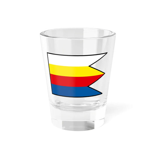 Rohoznik Malacky Flag (Slovakia) Shot Glass 1.5oz 1.5oz - Go Mug Yourself