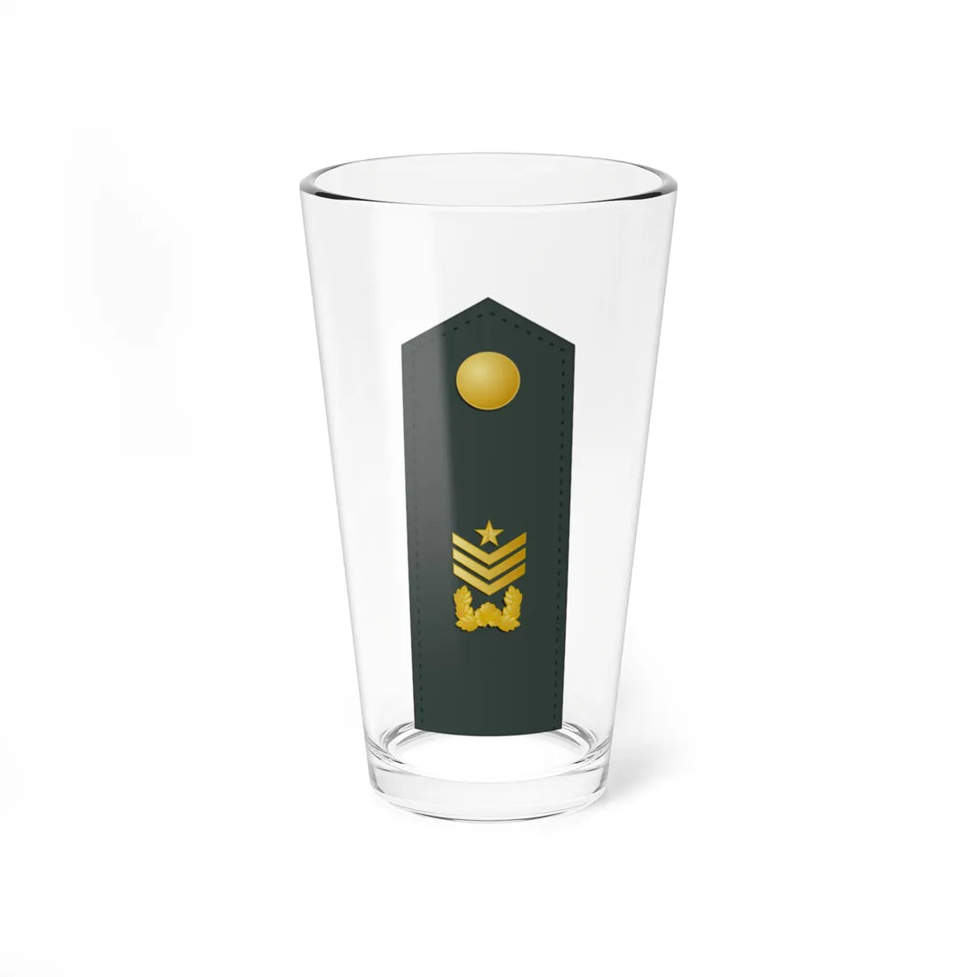 ROKMC OR 9 (Korea) (Military Rank) Pint Glass 16oz 16oz - Go Mug Yourself