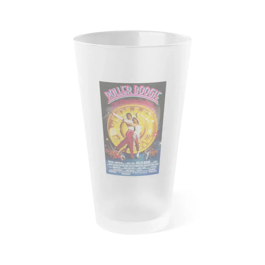 ROLLER BOOGIE 1979 Movie Poster - Frosted Pint Glass 16oz 16oz Frosted - Go Mug Yourself