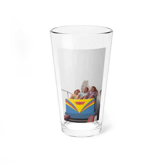 Roller Coaster Ride - Pint Glass 16oz 16oz - Go Mug Yourself