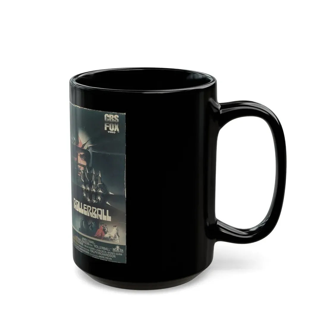 ROLLERBALL (VHS COVER) - Black Coffee Mug - Go Mug Yourself