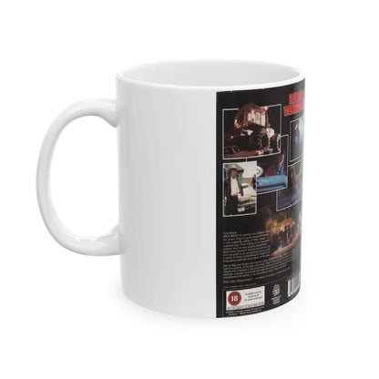 ROLLING VENGEANCE (VHS COVER) - White Coffee Mug - Go Mug Yourself