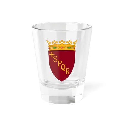 Roma-Stemma-2 (Italy) (Coat of Arms) Shot Glass 1.5oz 1.5oz - Go Mug Yourself