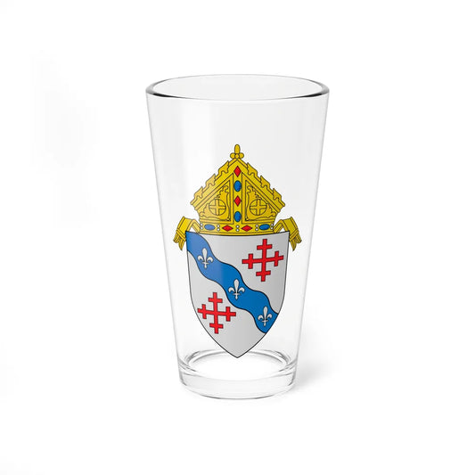 Roman Catholic Archdiocese of Dubuque - Pint Glass 16oz-16oz-Go Mug Yourself