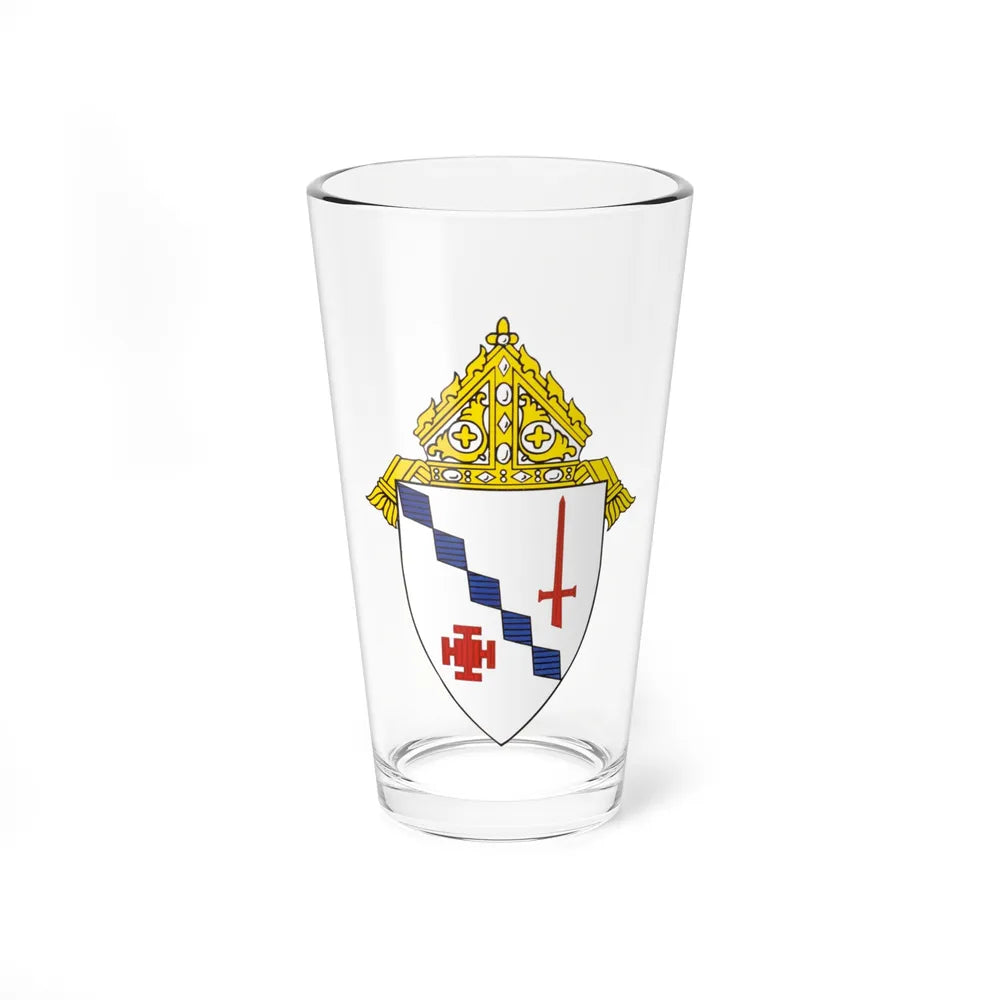 Roman Catholic Diocese of Birmingham in Alabama - Pint Glass 16oz-16oz-Go Mug Yourself