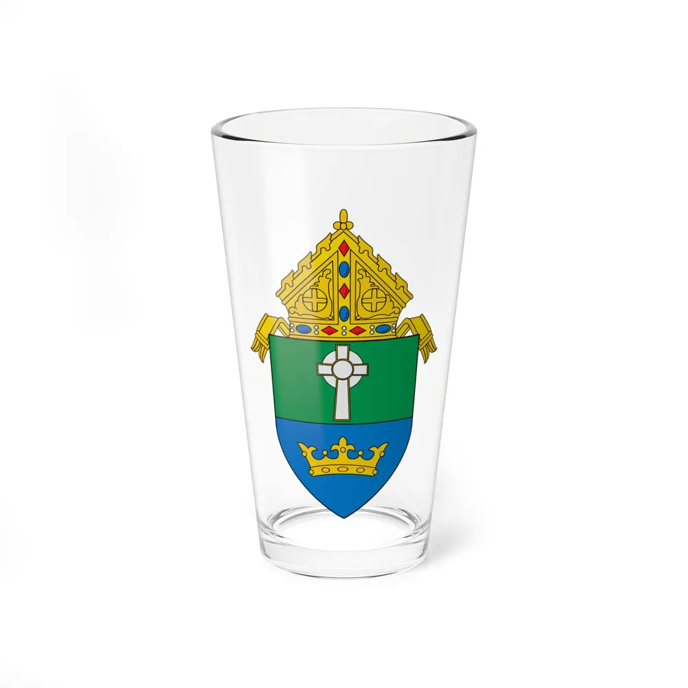 Roman Catholic Diocese of Charlotte - Pint Glass 16oz-16oz-Go Mug Yourself